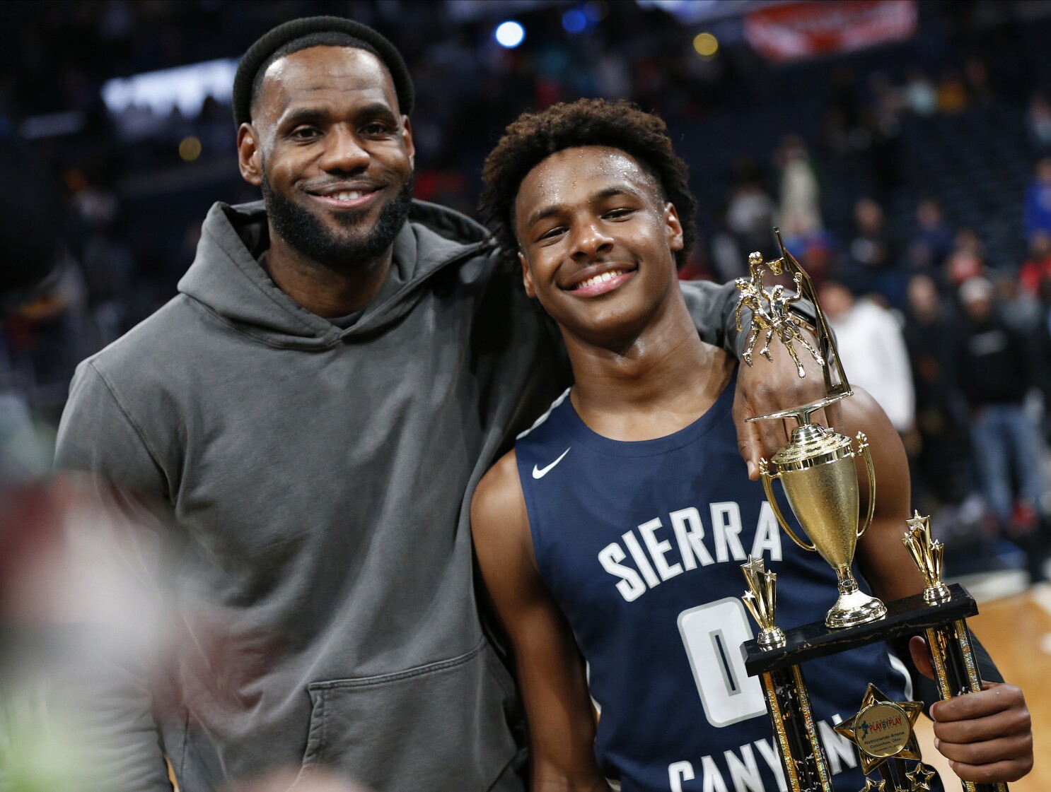Lebron and bronny 2025